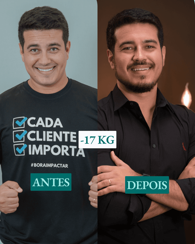 Depoimento de cliente Magrass -17 kg