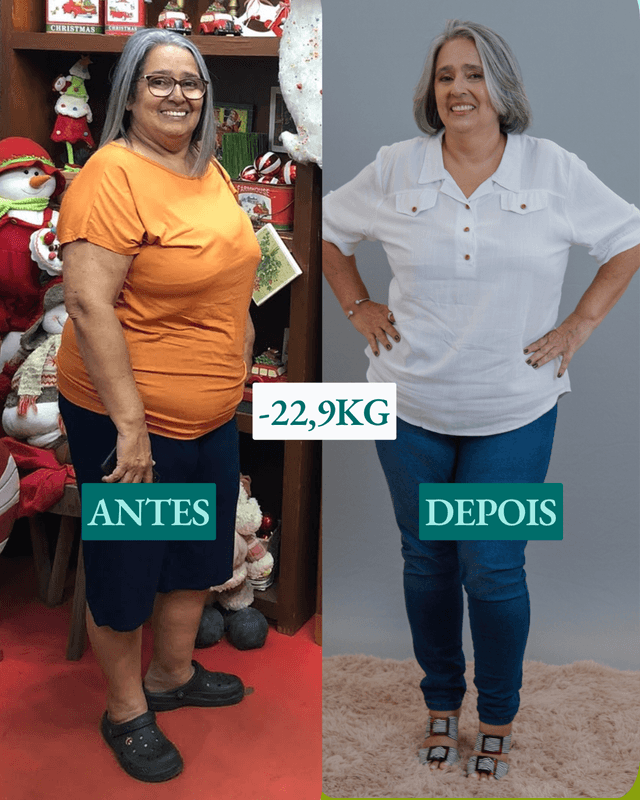 Depoimento de cliente Magrass -13 kg